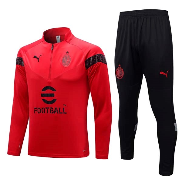 Sudadera De Training AC Milan 2023/24 Rojo